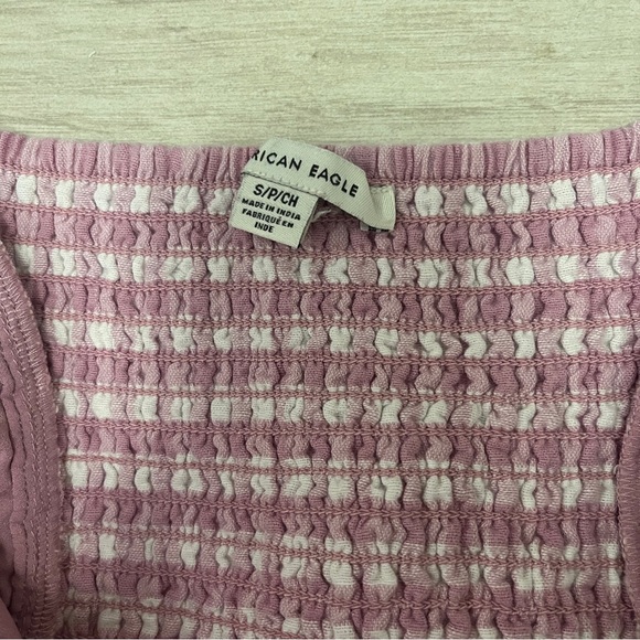 AMERICAN EAGLE LILAC CROPPED TANK TOP SIZE SMALL - Picture 5 of 5